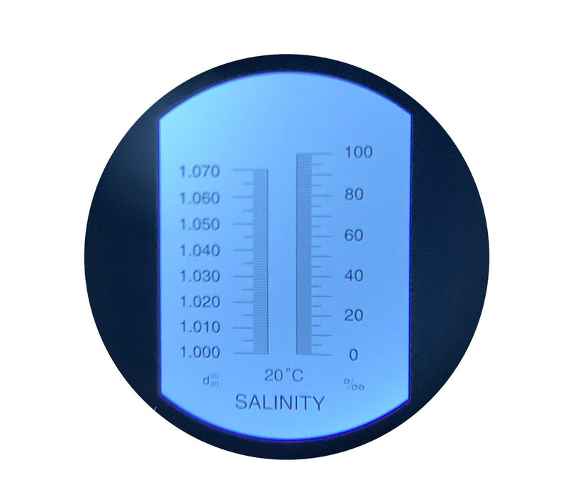 Salinity Refractometer - 0 to 100 PPT with  ATC