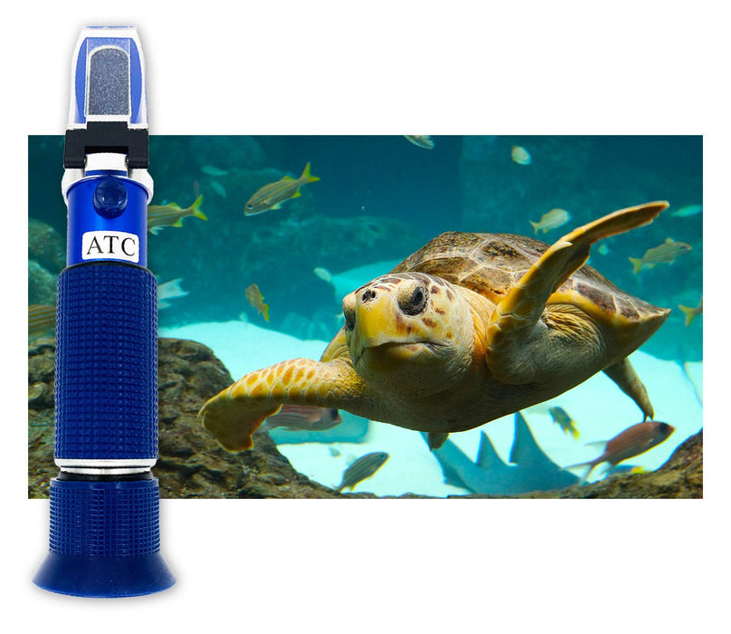 Salinity Refractometer - 0 to 100 PPT with  ATC