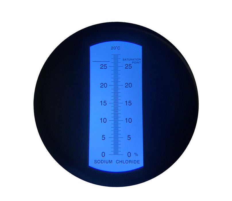 Salinity Refractometer - 0 to 28% with ATC