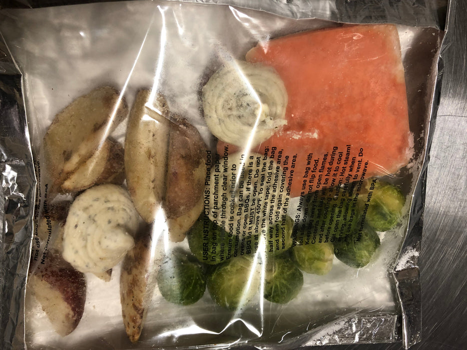 5 Individual Meals - Salmon Dinner Kit Bundle