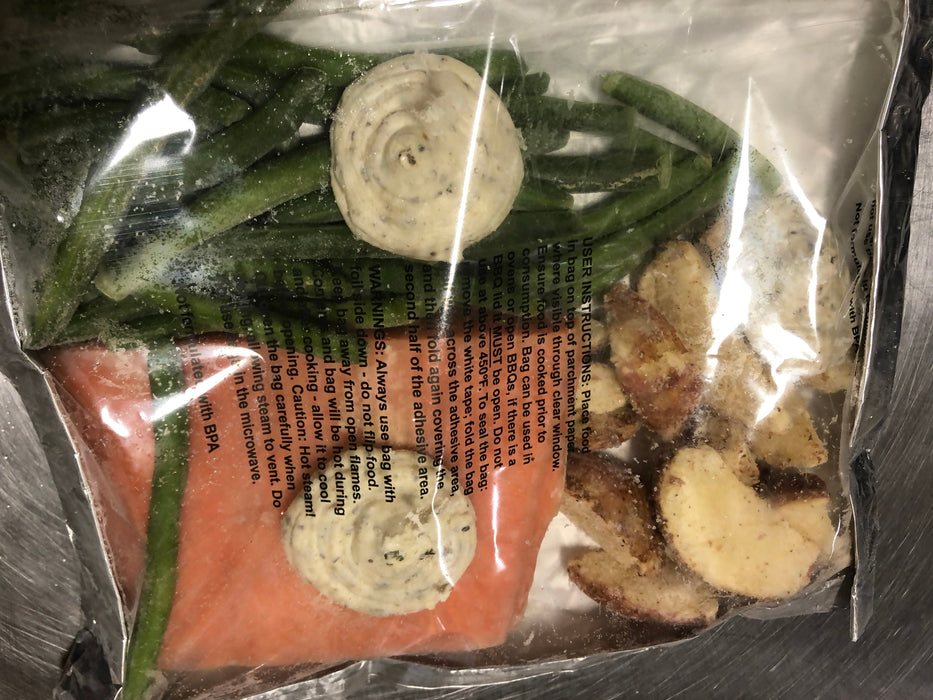 5 Individual Meals - Salmon Dinner Kit Bundle