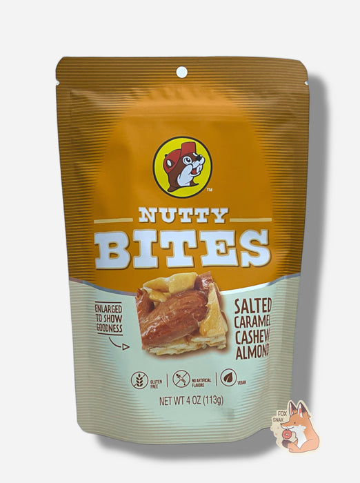 Buc-ee's Salted Caramel Cashew Almond Nutty Bites