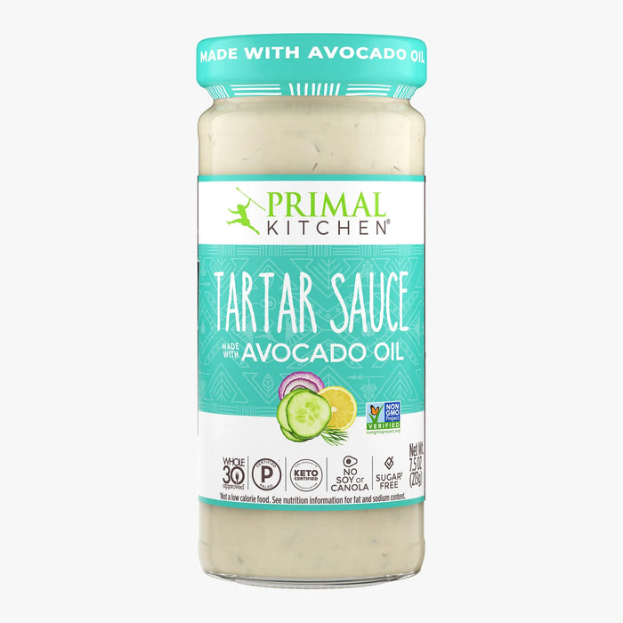 Primal Kitchen Tartar Sauce (Pack of 6 - 7.5 Oz)
