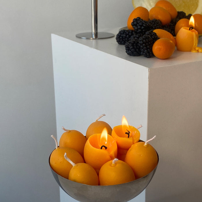 Kumquat Candles - 8 Pack