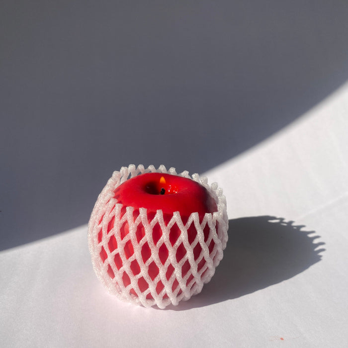 Apple Candle - Red