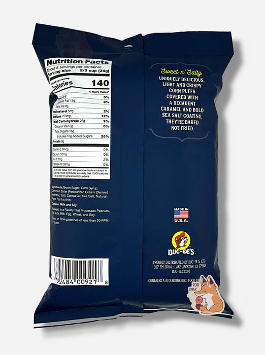 Buc-ee's Sea Salted Caramel Beaver Nuggets
