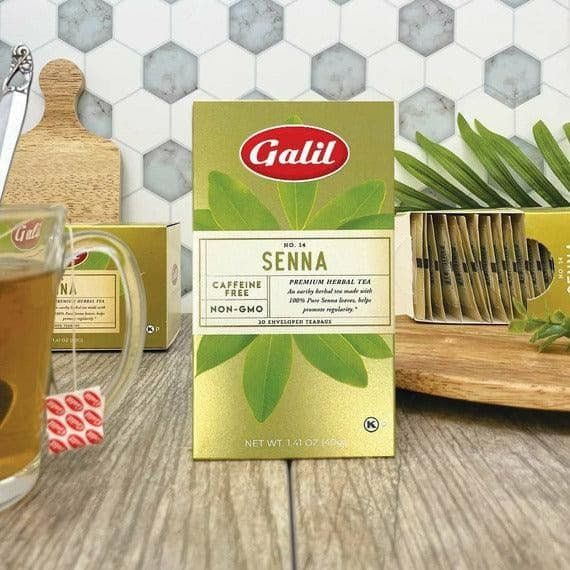 Senna Herbal Tea | 20' Tea Bags | 1.41 oz | Galil