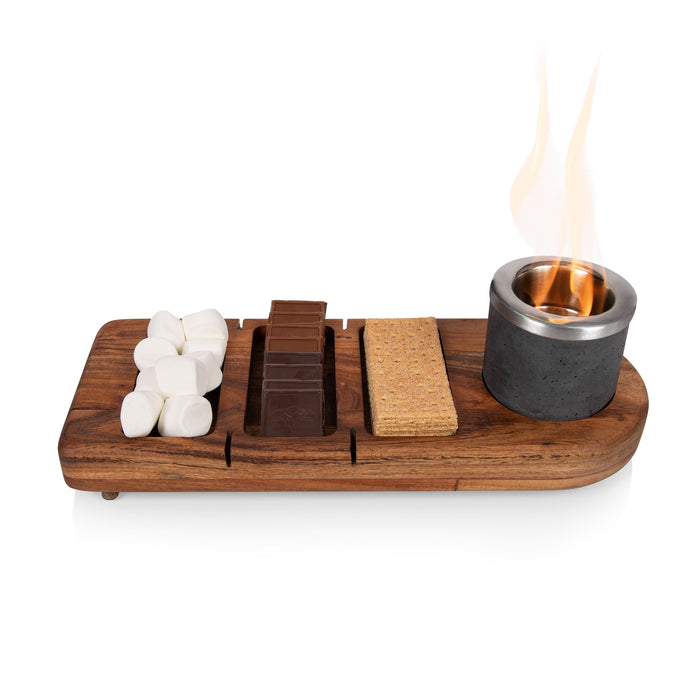 Dolce S'mores Kit with Tabletop Fire Pit