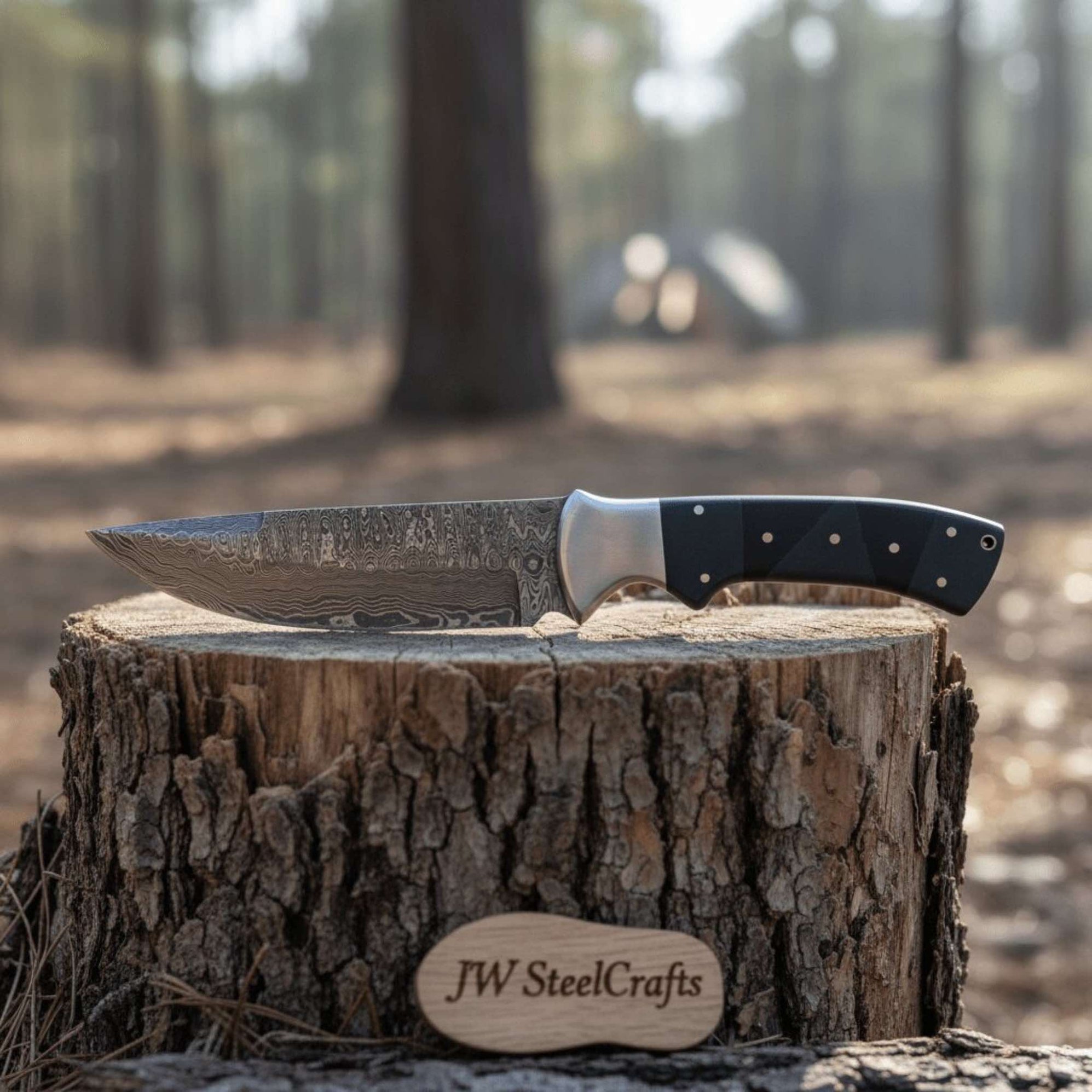 Handmade Sheffield Pattern Bowie Knife Damascus Clip Point — Specialty ...