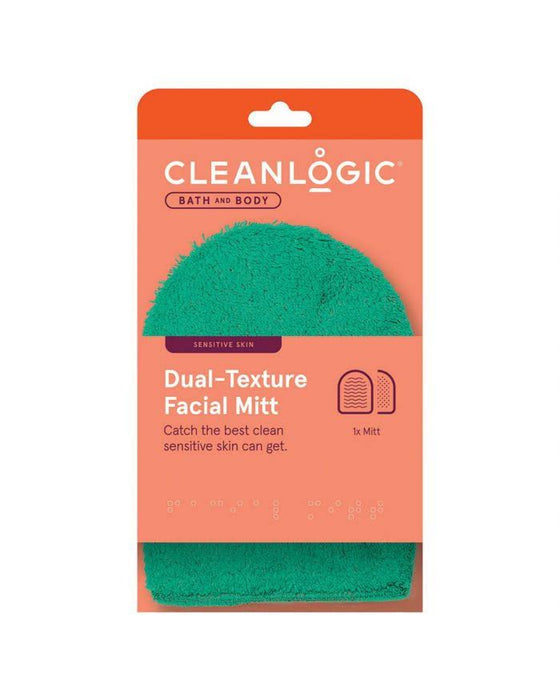 Cleanlogic Facial Mitt: Gentle Exfoliation for a Clear Complexion