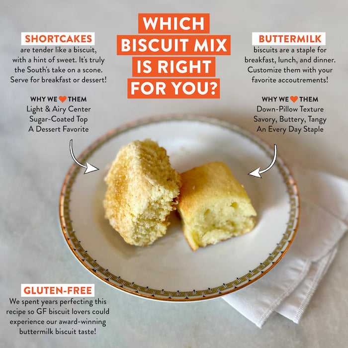 Shortcake Biscuit Mix (2-Pack) • A Delightfully Sweet Biscuit