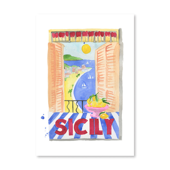 Sicily Matchbook