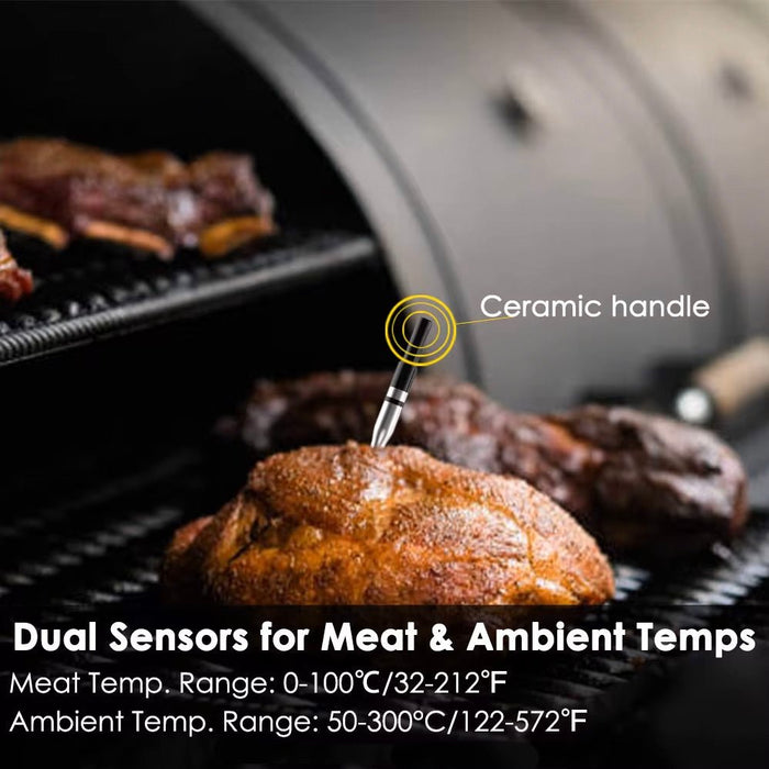 Smart Wireless Long Range Dual Probe Meat Thermometer