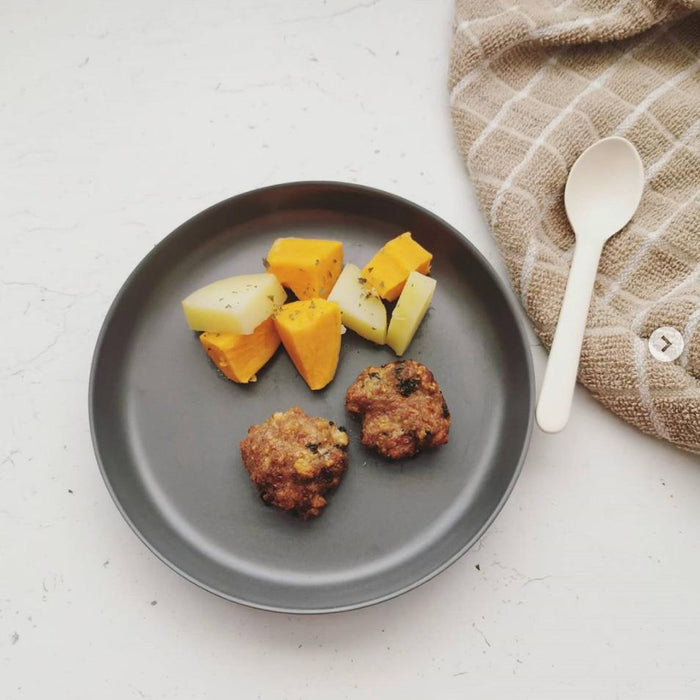 Bamboo Kids Plate - Set of 4 - Smoke