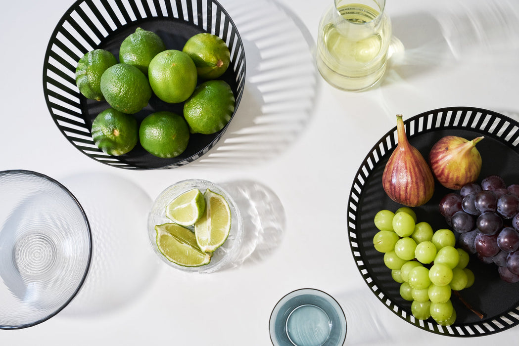 Fruit Basket - Tall - Steel