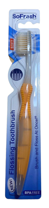 Flossing Toothbrush