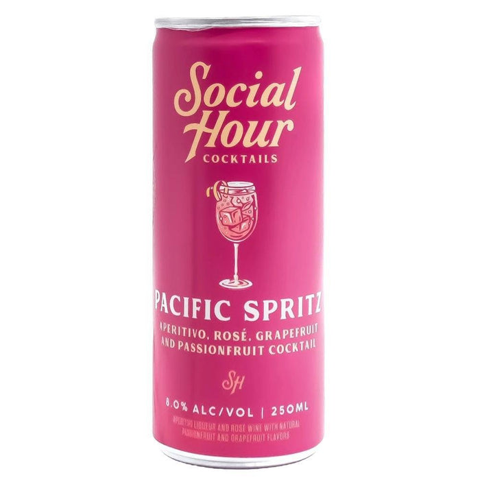 Social Hour Cocktails - 'Passionfruit Pacific Spritz' Cocktail (250ML)