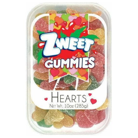 Sour Gummy Hearts | Zweet | 10 oz