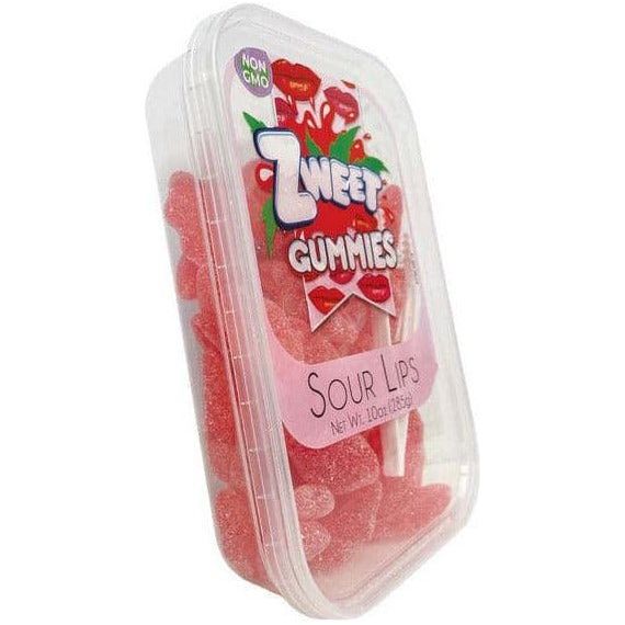 Sour Gummy Lips | Zweet | 10 oz