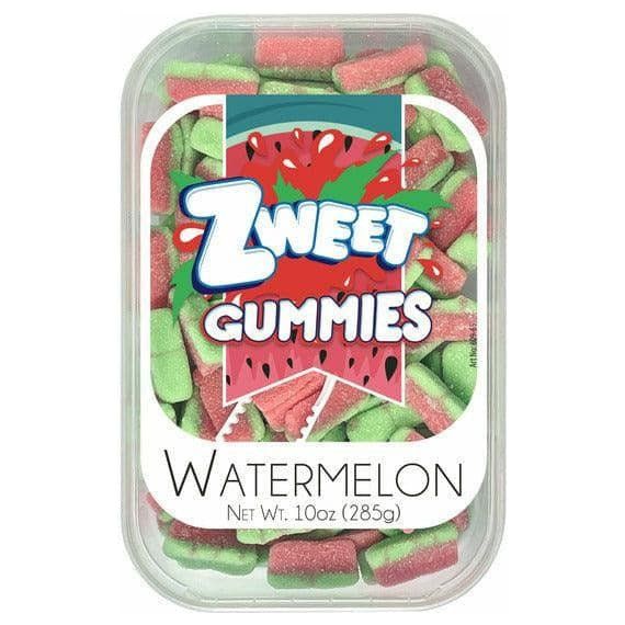 Sour Gummy Watermelon Slices | Zweet | 10 oz