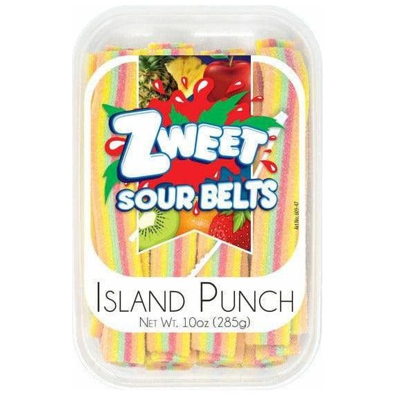 Sour Island Punch Belts | Zweet | 10 oz