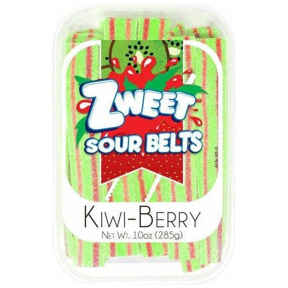 Sour Kiwi Strawberry Belts | Zweet | 10 oz