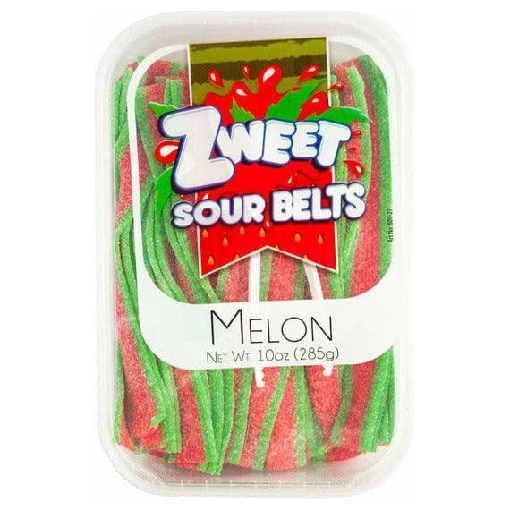 Sour Melon Belts | Zweet | 10 oz