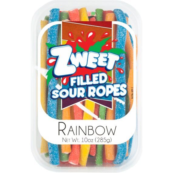 Sour Rainbow Ropes | Zweet | 10 oz — Specialty Food Source
