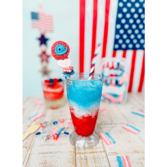 Sour US Flags Bites | Zweet | 10 oz