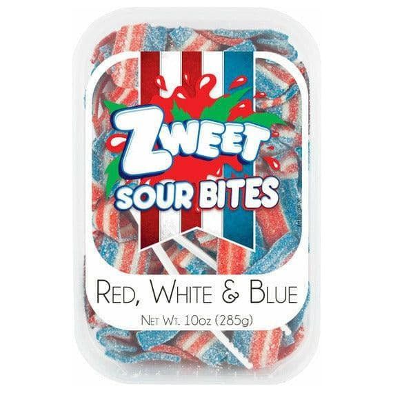 Sour US Flags Bites | Zweet | 10 oz