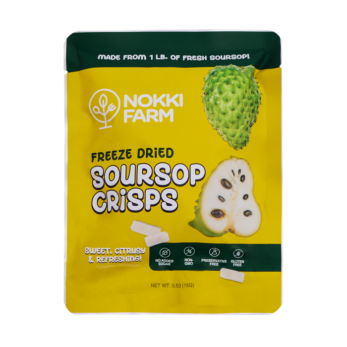 Freeze-Dried Soursop Crisps