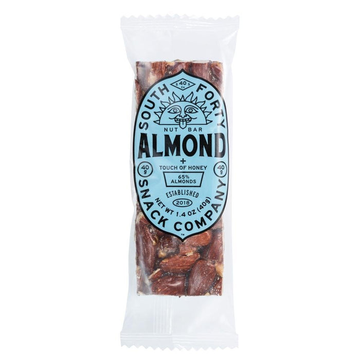 South Forty Snacks Company - 'Almond' Crunchy Nut Bar (1.4OZ)