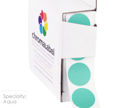 3/4" Permanent Round, Color-Code Dots: 1,000/Box