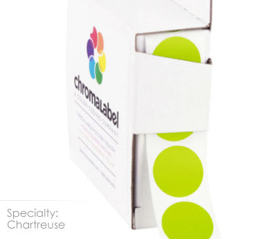 3/4" Permanent Round, Color-Code Dots: 1,000/Box