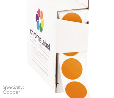 3/4" Permanent Round, Color-Code Dots: 1,000/Box