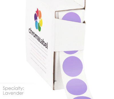 3/4" Permanent Round, Color-Code Dots: 1,000/Box