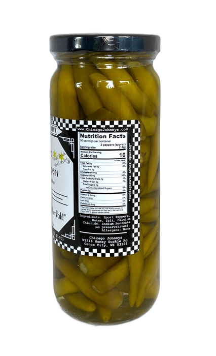 Chicago Sport Peppers | Peppers For Chicago Hot Dogs