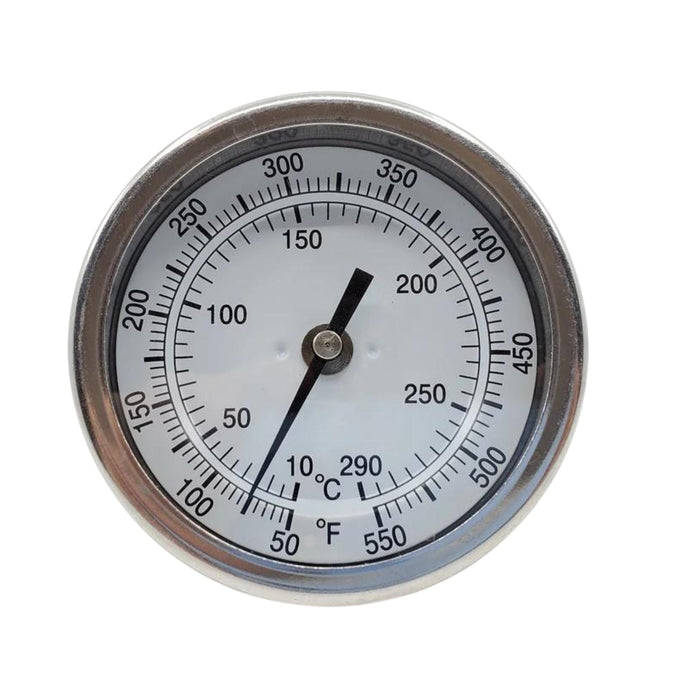 Stainless Steel 3" Screw In Thermometer