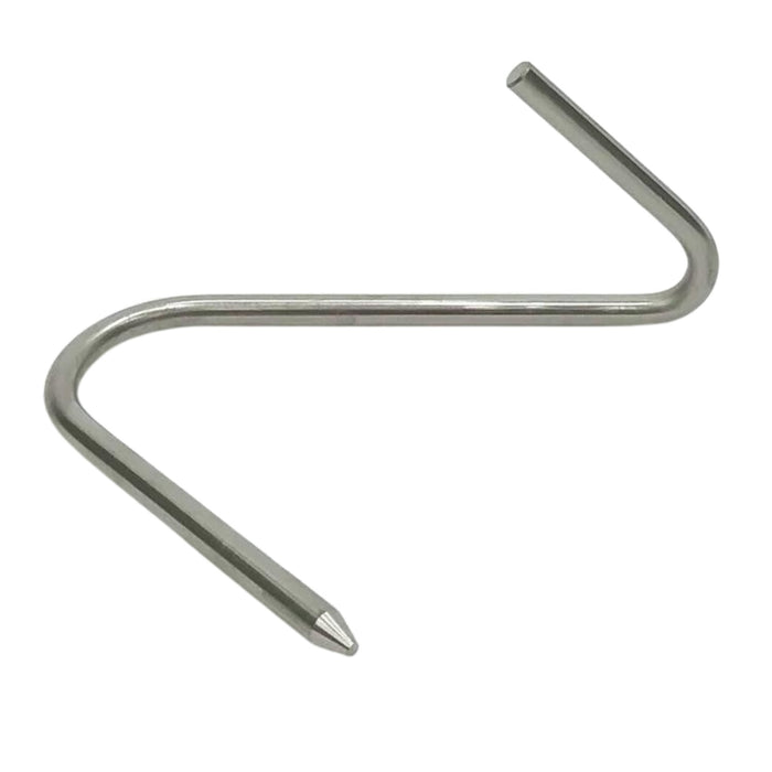 Stainless Steel Rib Hanger with Hooks For Hunsaker 55 Gallon Drum