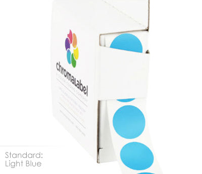 3/4" Permanent Round, Color-Code Dots: 1,000/Box