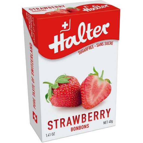 Strawberry Bonbons | Sugar Free | 1.41 oz | Halter