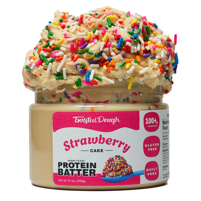 Strawberry Cake Protein Batter