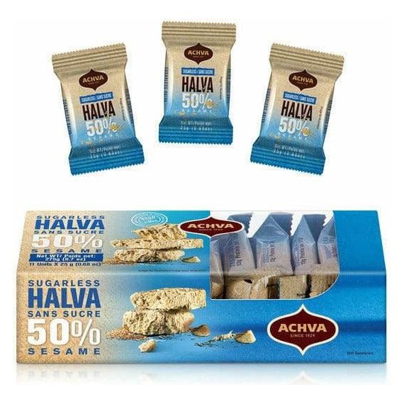 Sugar-Free Halva Snack Gift Box | Achva | 9.7 oz