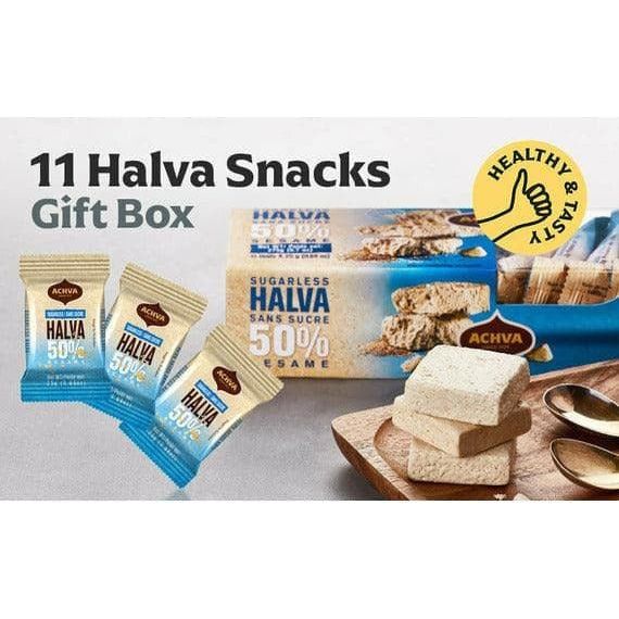 Sugar-Free Halva Snack Gift Box | Achva | 9.7 oz