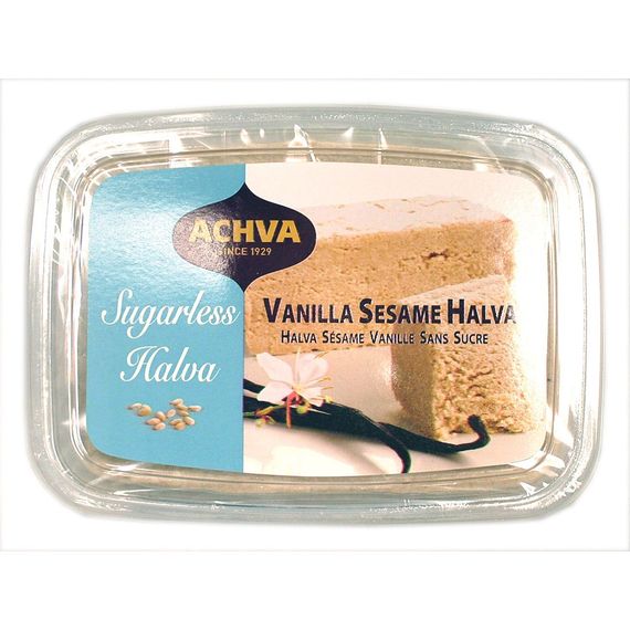 Sugar-Free Vanilla Halva Slice | Achva | 10 oz