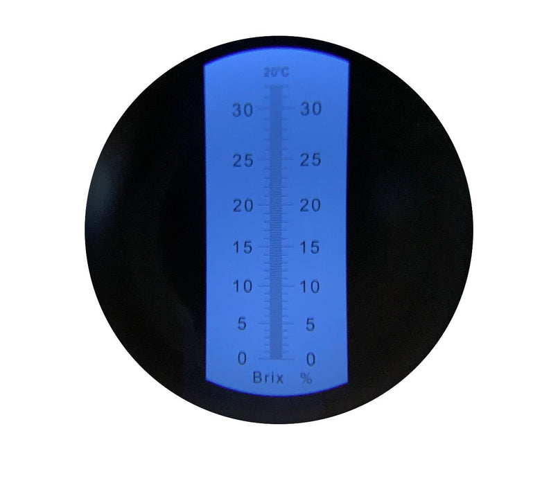 Sugar/Brix Refractometer - 0 to 32% with ATC