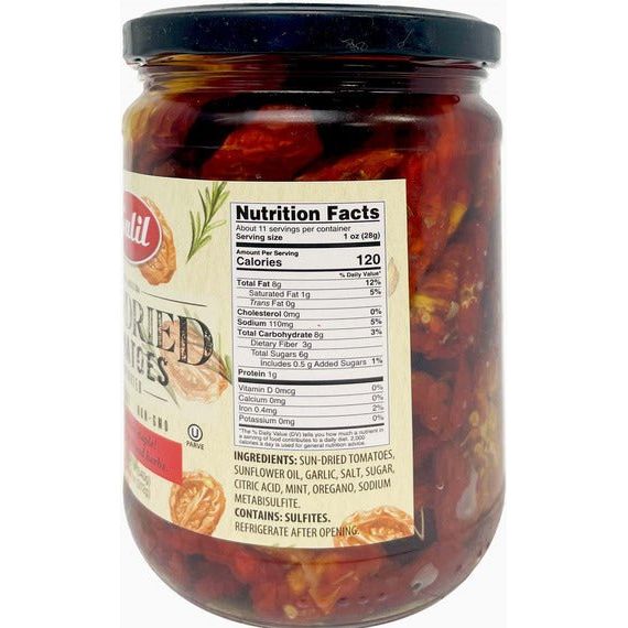 Sun Dried Tomato In Oil  | Jar | 19 oz | Galil