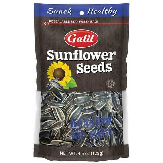 Sunflower Seeds | Roasted/No Salt | 4.5 oz | Galil