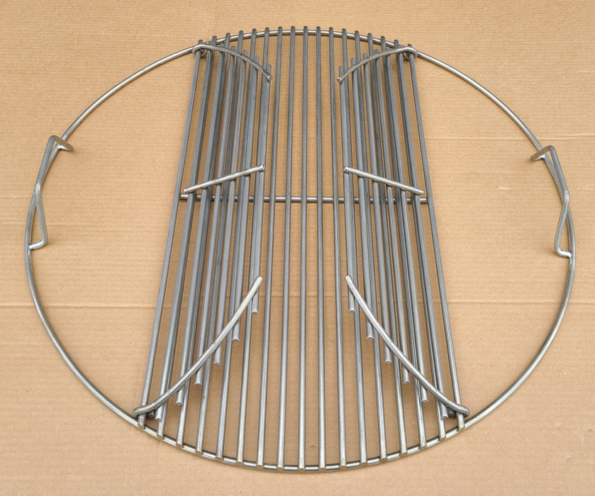 Super Heavy Duty Food Grate For 26" Kettle (0.275" Stainless Steel, Heavier Than 1/4")