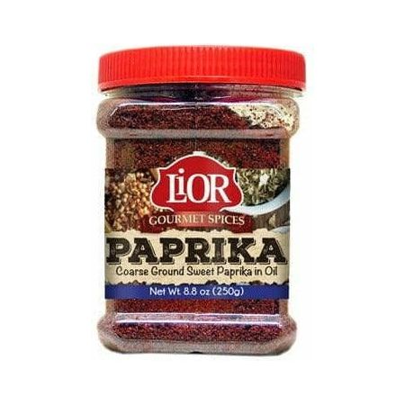 Sweet Paprika Seasoning |  Coarse Ground in Oil | 8.8oz | LiOR